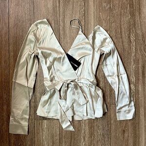 Meet me after work satin top